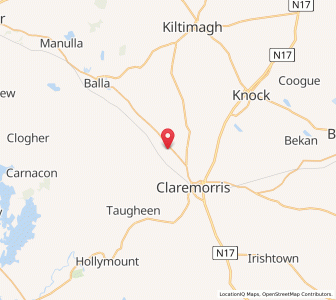 Map of Ballynastangford, ConnaughtConnaught
