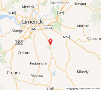Map of Ballyneety, MunsterMunster