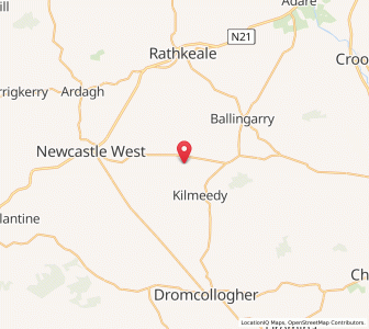 Map of Ballynoe Bridge, MunsterMunster