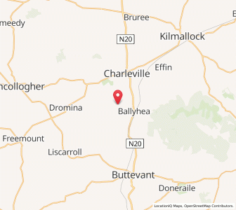 Map of Ballynoran, MunsterMunster