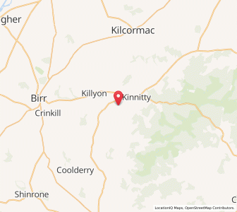 Map of Ballyshane, LeinsterLeinster