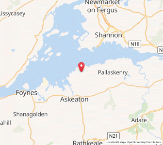 Map of Ballysteen, MunsterMunster