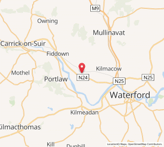 Map of Ballytarsney, LeinsterLeinster