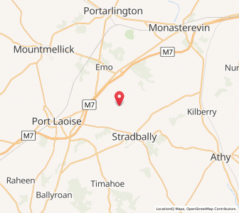 Map of Ballythomas, LeinsterLeinster