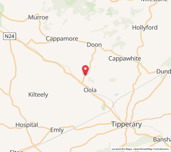 Map of Ballyvalode, MunsterMunster