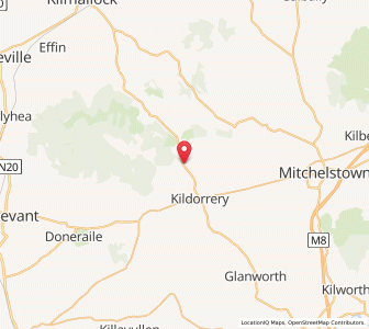 Map of Ballyvisteen, MunsterMunster