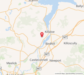 Map of Ballyvorney, MunsterMunster