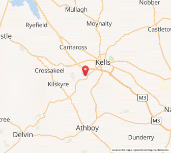 Map of Balrath, LeinsterLeinster