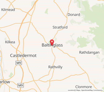 Map of Baltinglass, LeinsterLeinster
