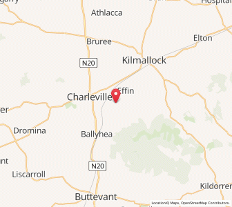 Map of Balyshalikin, MunsterMunster
