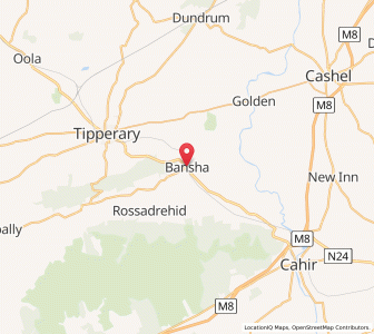 Map of Bansha, MunsterMunster