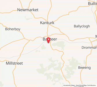 Map of Banteer, MunsterMunster