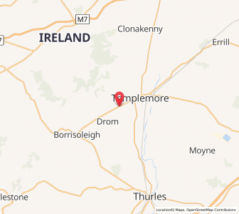 Map of Barna Cross, MunsterMunster
