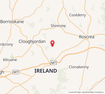 Map of Barna, LeinsterLeinster