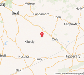 Map of Barna, MunsterMunster