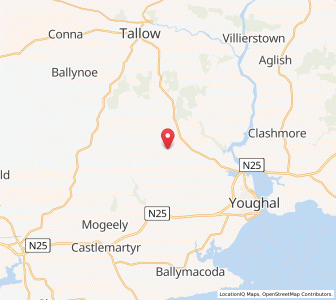 Map of Barnaviddane, MunsterMunster