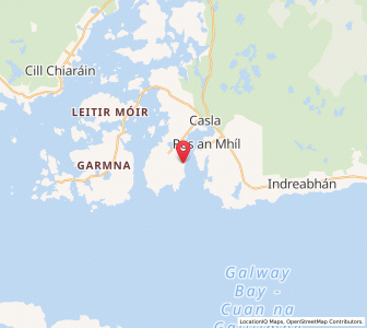 Map of Barraderry, ConnaughtConnaught