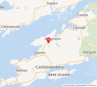 Map of Barrees, MunsterMunster