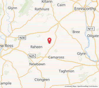 Map of Barronstown, LeinsterLeinster