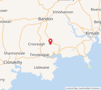 Map of Barryareigh Cross Roads, MunsterMunster