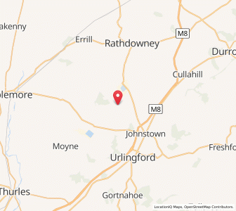 Map of Baunballinlough, LeinsterLeinster
