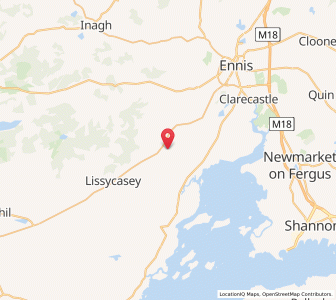 Map of Beaghfa, MunsterMunster