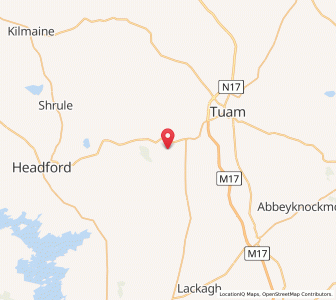 Map of Belclare, ConnaughtConnaught