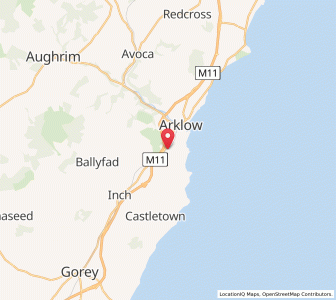 Map of Bella Byrnes Bridge, LeinsterLeinster