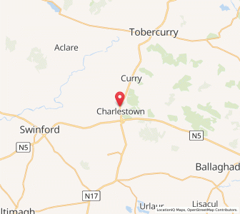 Map of Bellahy, ConnaughtConnaught