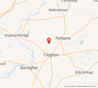 Map of Belmont, LeinsterLeinster