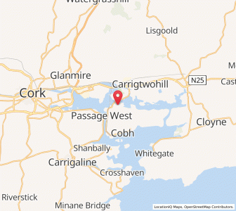 Map of Belvelly, MunsterMunster