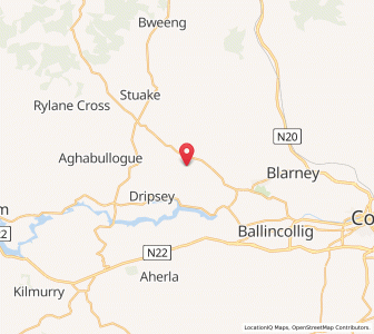 Map of Berrings, MunsterMunster