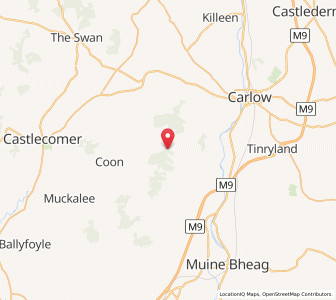 Map of Bilboa, LeinsterLeinster
