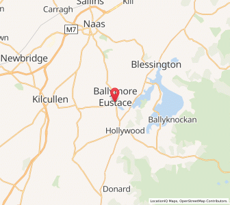 Map of Bishopland Ballymore Road, LeinsterLeinster