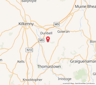 Map of Bishopslough Newtown, LeinsterLeinster