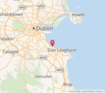 Map of Blackrock, LeinsterLeinster