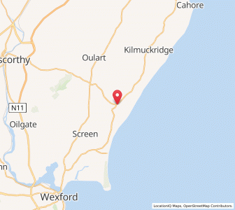Map of Blackwater, LeinsterLeinster
