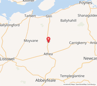 Map of Blane Bridge, MunsterMunster