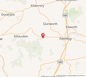 Map of Bloomfield Cross Roads, MunsterMunster