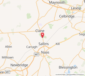 Map of Bodenstown, LeinsterLeinster