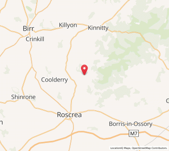 Map of Boheraphuca, LeinsterLeinster