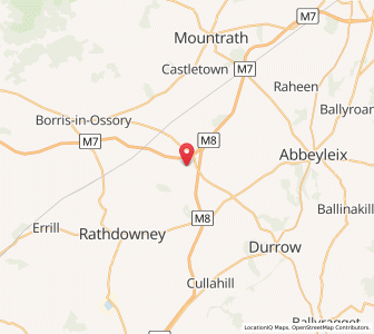 Map of Boherard, LeinsterLeinster