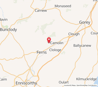 Map of Bolinaspick, LeinsterLeinster