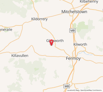 Map of Brawnroe Cross Roads, MunsterMunster