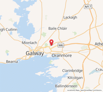 Map of Breanloughaun, ConnaughtConnaught