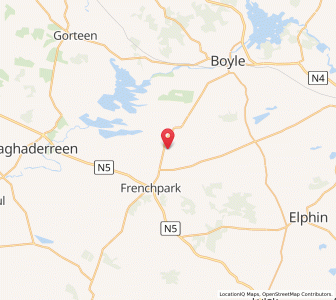 Map of Breedoge, ConnaughtConnaught