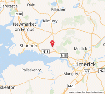 Map of Brickhill Bridge, MunsterMunster