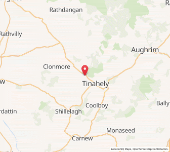 Map of Bridgeland, LeinsterLeinster