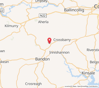Map of Brinny, MunsterMunster