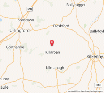 Map of Brittas Cross Roads, LeinsterLeinster